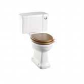 Burlington Standard Close Coupled Toilet Push Button Cistern - Excluding Seat