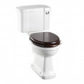 Burlington Standard Close Coupled Toilet Slimline Push Button Cistern - Excluding Seat