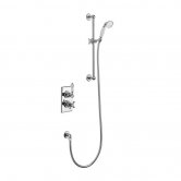 Burlington Trent Thermostatic Dual Concealed Mixer Shower with Shower Kit - Medici