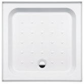 Coram Coratech Square Riser Shower Tray with Waste 918mm x 918mm 3 Upstand