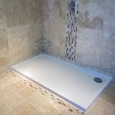 Coram Resin Rectangular Shower Tray 1200mm x 800mm - Flat Top