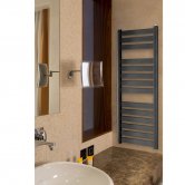 Duchy Capri Heated Towel Rail 1150mm H x 500mm W - Anthracite Grey