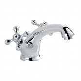 Duchy Kingsbury Mono Basin Mixer Tap with Pop up Waste - Chrome