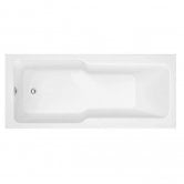 Duchy Newham Straight Single Ended Shower Bath 1700mm x 750mm - 0 Tap Hole
