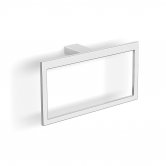 Duchy Urban Square Towel Ring Wall Mounted Chrome