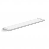 Duchy Urban Square Wall Mounted Shelf, 600mm Wide, Frosted Glass