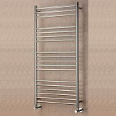 EcoRad Edge Straight Ladder Towel Rail 1200mm H x 500mm W Polished Stainless Steel