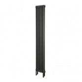 EcoRad Legacy 2 Column Radiator 1502mm High x 294mm Wide 6 Sections - Graphex