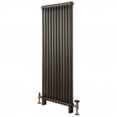 EcoRad Legacy 2 Column Radiator 1802mm High x 519mm Wide 11 Sections - Lacquer