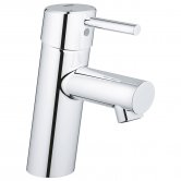 Grohe Concetto Smooth Mono Basin Mixer Tap Without Pop Up Waste Chrome