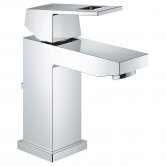 Grohe Eurocube Mono Basin Mixer Tap with Pop Up Waste - Chrome