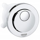 Grohe Circle Dual Flush Push Button Actuation with Eco Button - Chrome