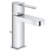 Grohe Plus S-Size Low Pressure Basin Mixer Tap with Pop-Up Waste - Chrome