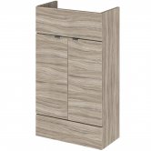 Hudson Reed Fusion Compact Vanity Unit 500mm Wide - Driftwood