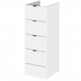 Hudson Reed Fusion Drawer Unit 300mm Wide - Gloss White