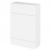 Hudson Reed Fusion Compact WC Unit with Coloured Worktop 600mm Wide - Gloss White
