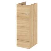 Hudson Reed Fusion Base Unit with 1 Drawer 300mm Wide - Natural Oak