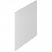 Hudson Reed MDF Straight End Bath Panel and Plinth 560mm H x 750mm W - Gloss White