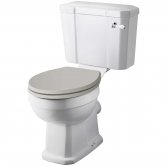 Hudson Reed Richmond Comfort Height Close Coupled Toilet with Cistern - Excluding Seat