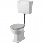 Hudson Reed Richmond Comfort Low Level Close Coupled Toilet with Cistern - Excluding Seat