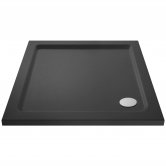 Hudson Reed Square Shower Tray 1000mm x 1000mm - Slate Grey