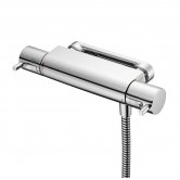 Ideal Standard Alto Ecotherm Thermostatic Bar Shower Valve with Lever Handles Chrome