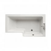 Ideal Standard Concept L-Shaped Shower Bath 1500mm X 700mm/850mm Right Handed 0 Tap Hole