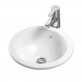 Ideal Standard Concept Sphere Countertop Basin 380mm Wide 0 Tap Hole