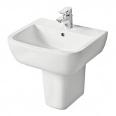 Ideal Standard Tempo Basin and Semi Pedestal 500mm Wide 1 Tap Hole