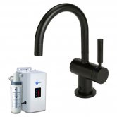 InSinkErator HC3300 Kitchen Sink Mixer Tap with Neo Tank and Hot/Cold Water Filter - Black