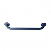 Inta 600mm Powder Coated Grab Rail with Exposed Fixings Blue