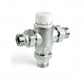 Intamix Pro Thermostatic Mixing Valve 1/2 with Screwed Iron with Check Valves