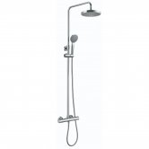 JTP Eco Thermostatic Bar Mixer Shower with Shower Kit + Fixed Head