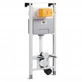 JTP Pre-Wall Freestanding WC Frame 1150mm H x 500mm W including Brackets and Bend