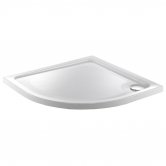 Just Trays JT Fusion Quadrant Shower Tray with Waste 800mm x 800mm 2 Upstand