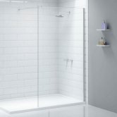 Merlyn Ionic Wet Room Glass Shower Panel 1600mm W - 8mm Glass