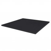 Merlyn TrueStone Square Shower Tray with Waste 900mm x 900mm - Pure Black