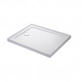 Mira Flight Low Rectangular Shower Tray with Waste 1200mm X 760mm 4 Upstands