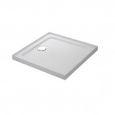 Mira Flight Safe Square Anti-Slip Shower Tray with Waste 800mm x 800mm - 4 Upstands