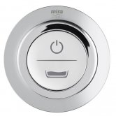 Mira Mode Digital Concealed Shower Valve with Remote Control and Bath Filler - Gravity Pumped