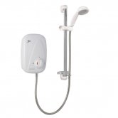 Mira Vigour Thermostatic Power Shower - White/Chrome