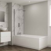 Multipanel Neutrals Unlipped Wall Panel 2400mm H x 598mm W - Dove Grey