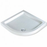 MX Classic Quadrant Shower Tray with Waste 800mm x 800mm Flat Top