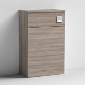 Nuie Arno Compact Back to Wall WC Unit 500mm W x 260mm D - Driftwood