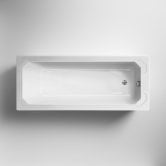 Nuie Ascott Single Ended Rectangular Bath 1700mm x 700mm - Acrylic