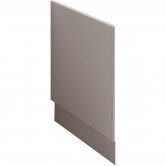 Nuie Athena Bath End Panel 560mm H x 780mm W - Stone Grey