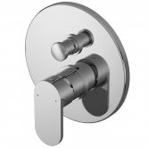 Nuie Binsey Manual Concealed Shower Valve with Diverter Single Handle - Chrome