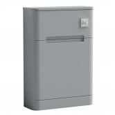 Nuie Elbe Back to Wall WC Unit 550mm Wide - Satin Grey