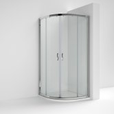 Nuie Ella Quadrant Shower Enclosure 900mm x 900mm with Shower Tray - 5mm Glass