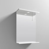 Nuie Mayford Complementary Bathroom Mirror 550mm W - White